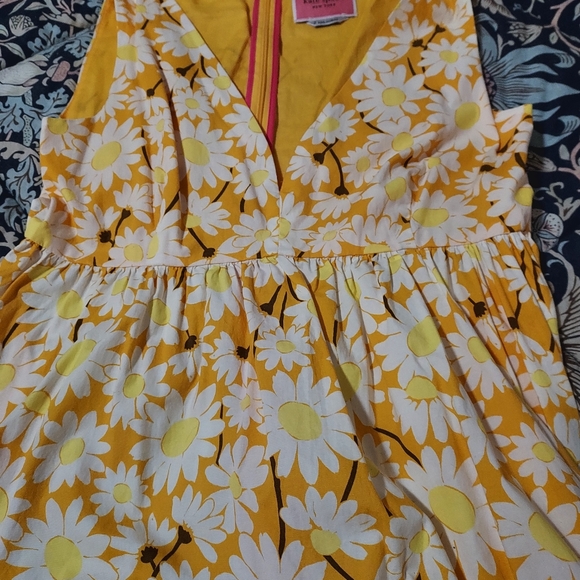 Kate Spade daisy print maxi dress size 2 - Picture 5 of 5